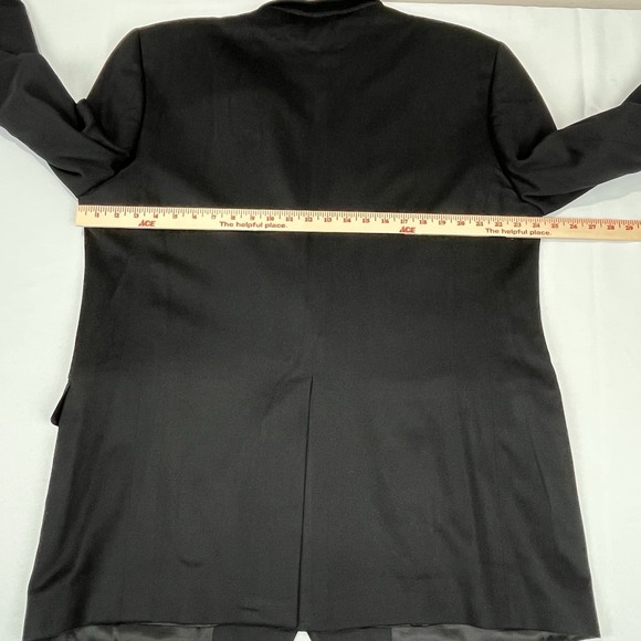 Brooks Brothers X Loro Piana Black Pure Cashmere Mens Blazer Size 46L - Picture 11 of 11